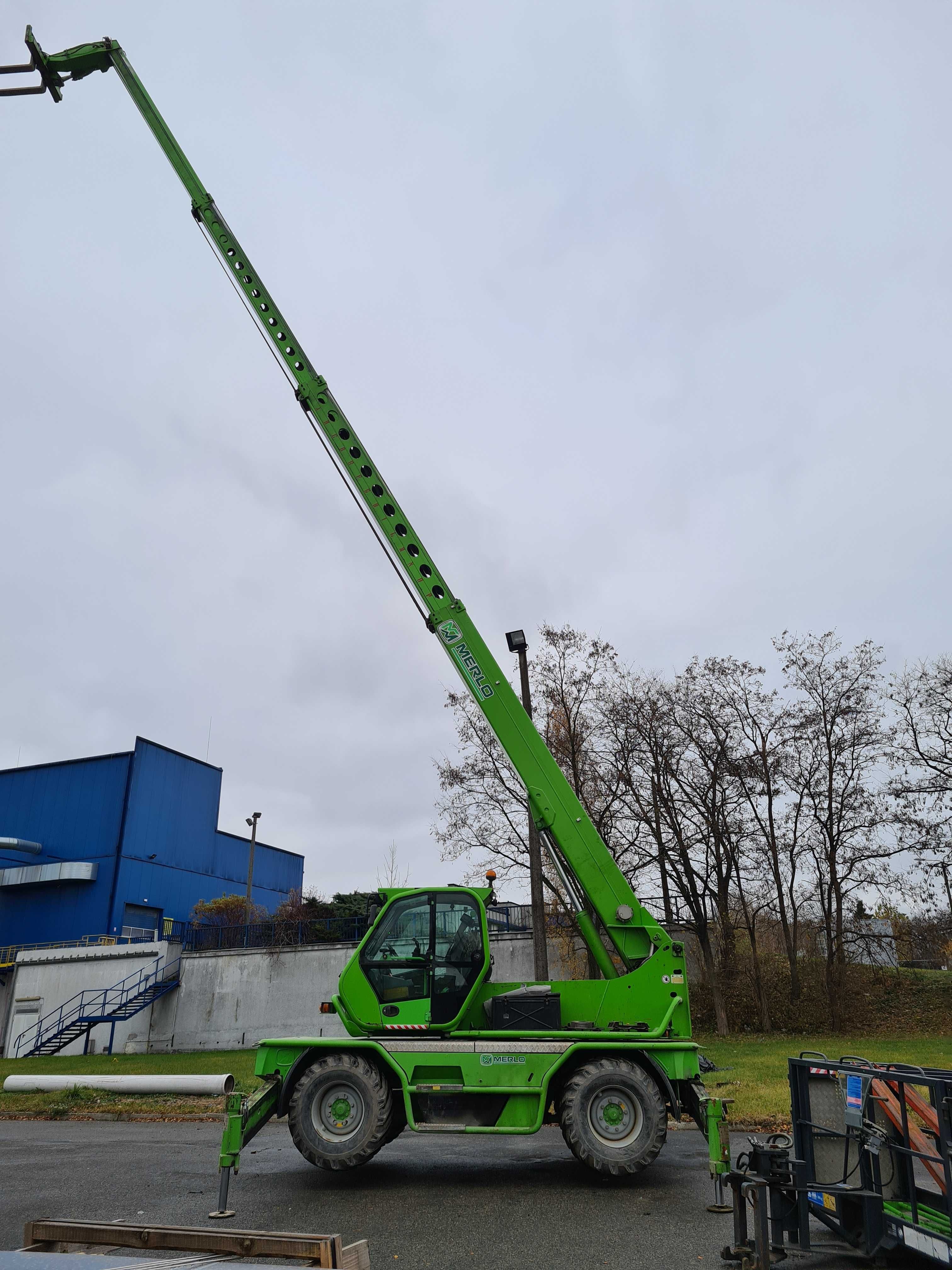 Wynajem usługi ładowarka teleskopowa, rozładunki, Manitou JCB Zwyżka