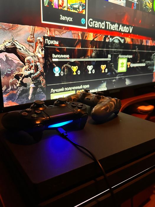 Плестейшн 4 про на 1 трбайт