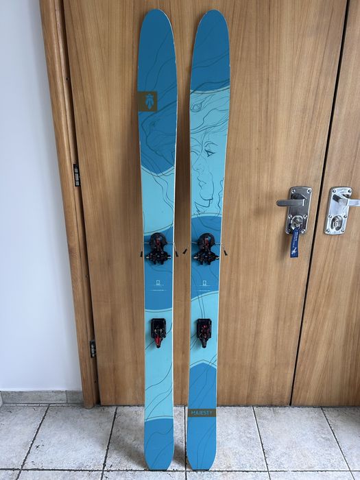 Narty Skiturowe Majesty Vixen 173 cm + wiazania ATK + foki