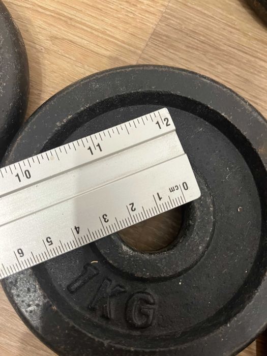 Obciążenie żeliwne talerze hantle krążki gryf gryfy różne 31mm 26mm