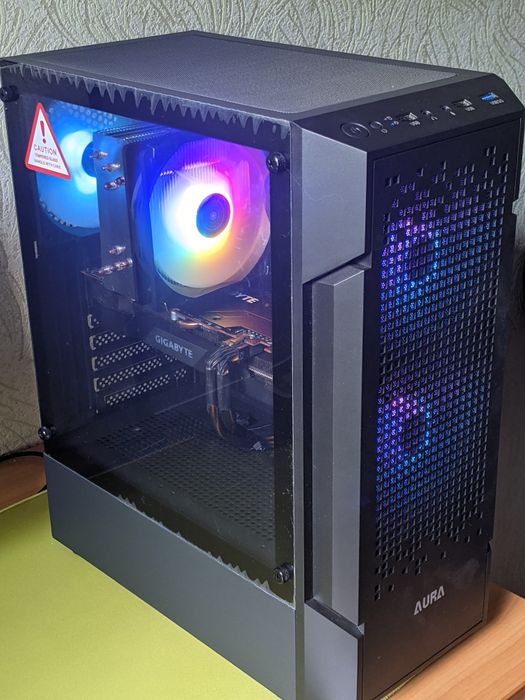 Игровой компьютер Intel Core i7 8700к 12/24*3,2Ггц(E5-2650v4) 16ГБ ОЗУ