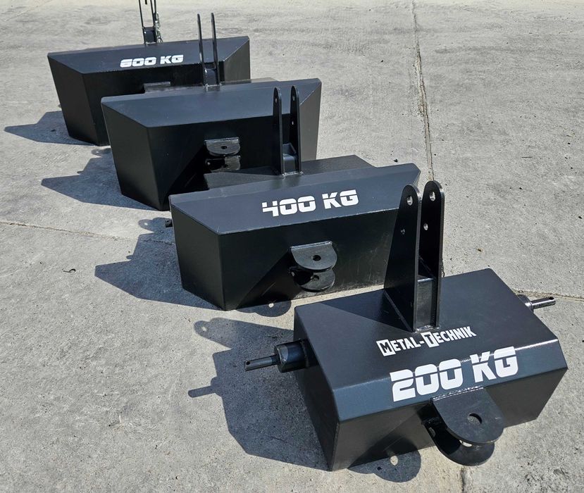 BALAST tuz kat. I/II/III POLSKI producent METAL-TECHNIK 200kg>1500kg