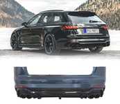 PARACHOQUE TRASEIRO AUDI A4 17-20 LOOK RS4 ABT