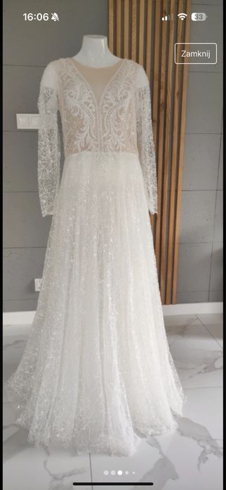 Niepowtarzalna suknia ślubna