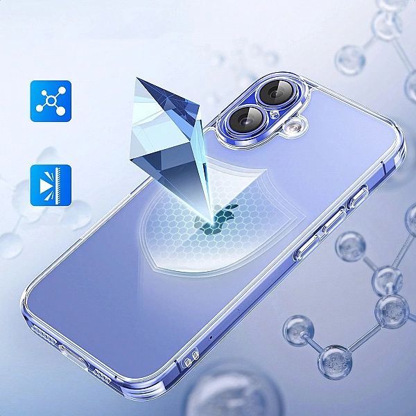 Etui Ugreen Classy Clear Protective Case na iPhone 16 Plus - przezrocz