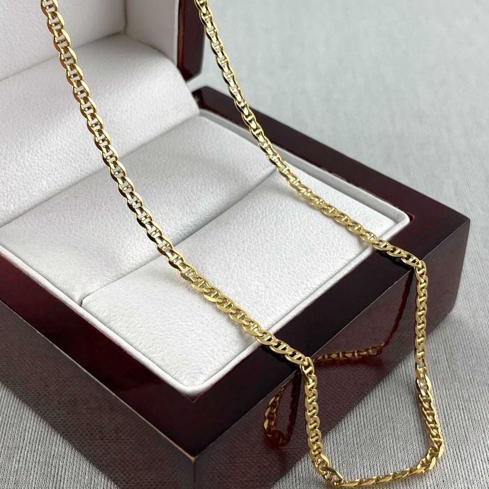 ZŁOTY łańcuszek splot GUCCI pełny 2,3mm PRÓBA 585 (14K) długość 50 cm