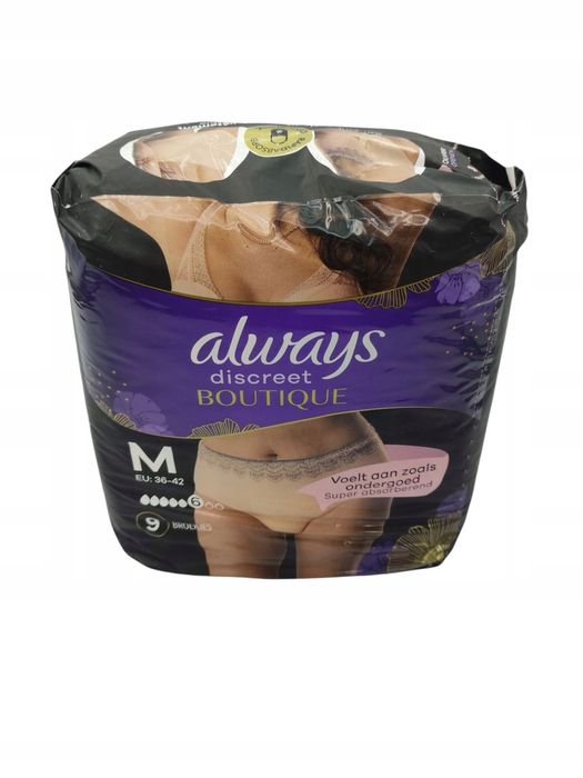 Sklep Always Discreet Majtki na nietrzymanie moczu 6 kropli ro M 36-42