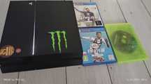 Ps4 500gb z Padem z grami FIFA 23 FIFA 18 Uncharted 4