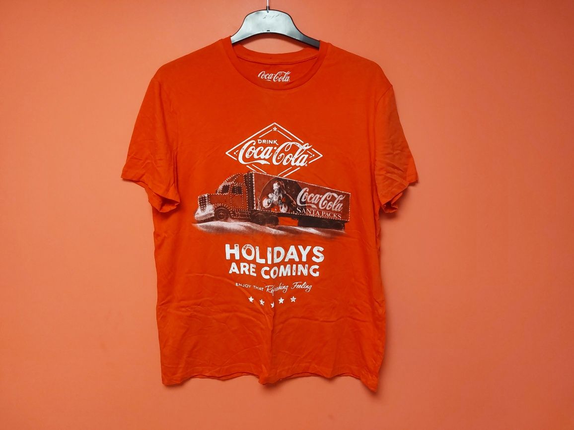 Bluzka koszulka świąteczna coca cola L