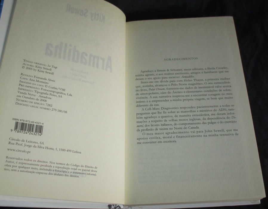 Livro Armadilha Kitty Sewell