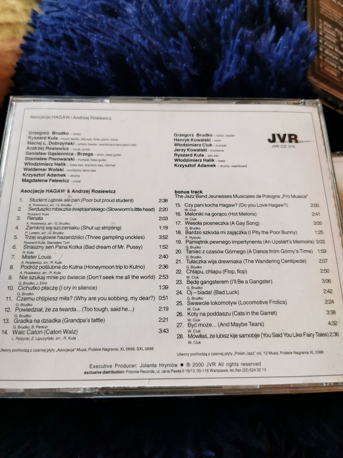 1 Płyta CD = 40 zł sztuka