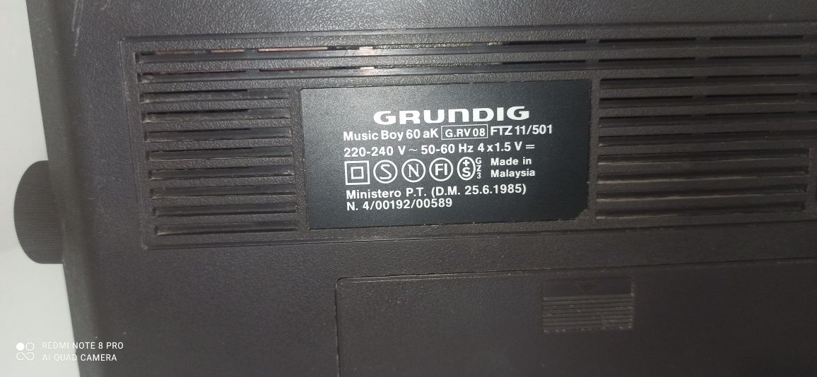 Grundig music boy 60