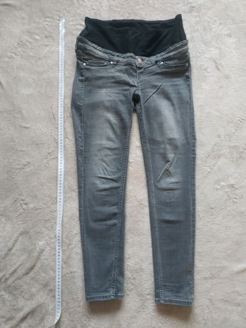 Spodnie ciążowe, jeansy, H&M, r. 38