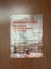 Sentidos 12 Português, Preparar o exame- Livro Escolar