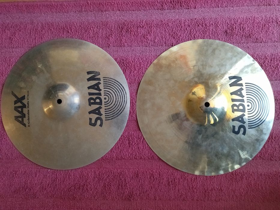 Pratos choque Sabiam AAX x- celerator 14''