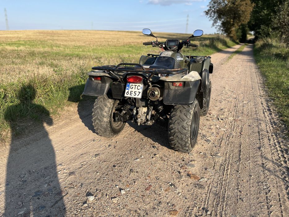 Suzuki kingquad 450 zarejestrowany 4x4 WTRYSK DRUGI WŁAŚCICIEL