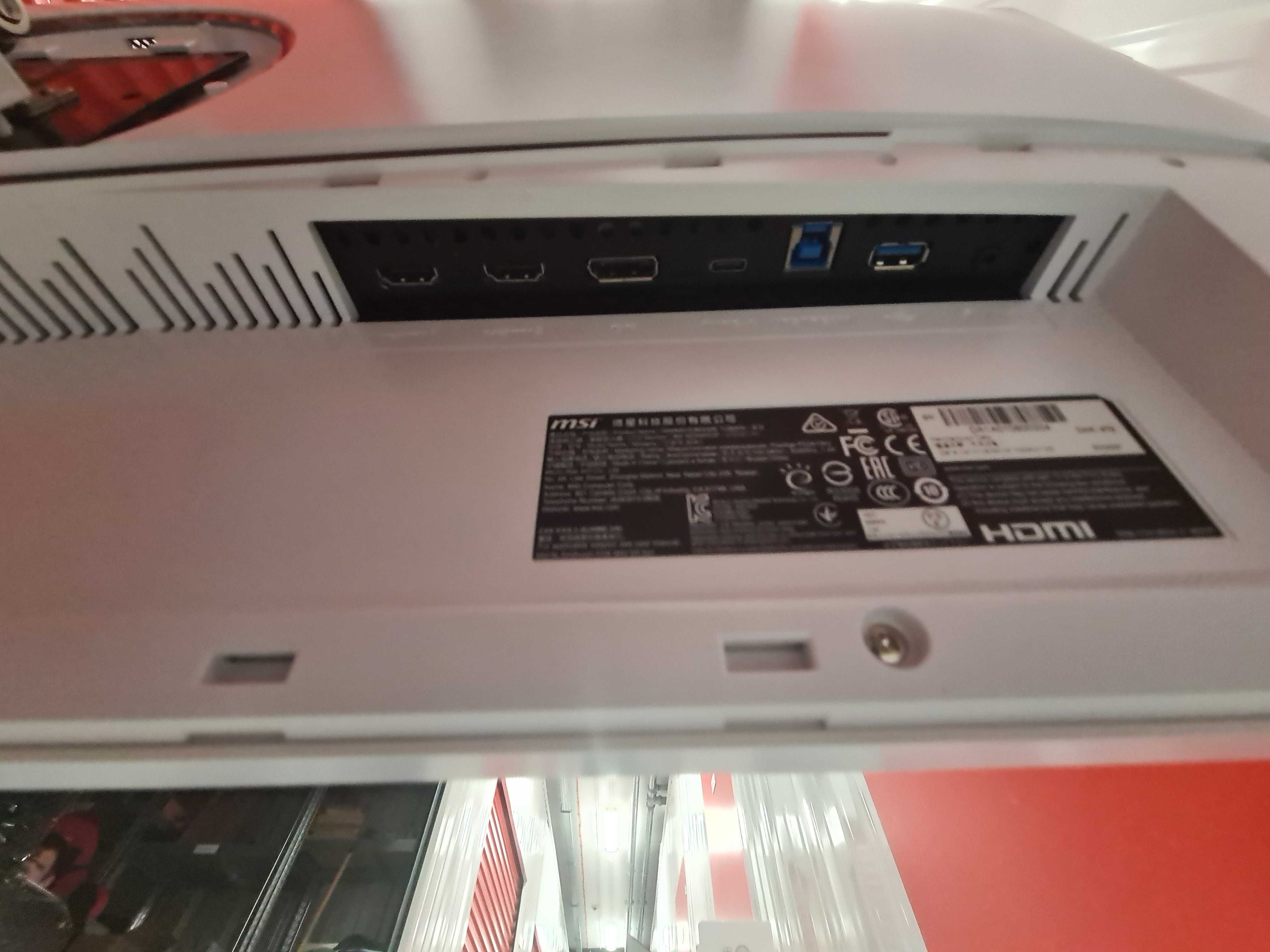 Monitor LED MSI Prestige PS341WU 34" 5K2K HDR, Biały – Stan idealny