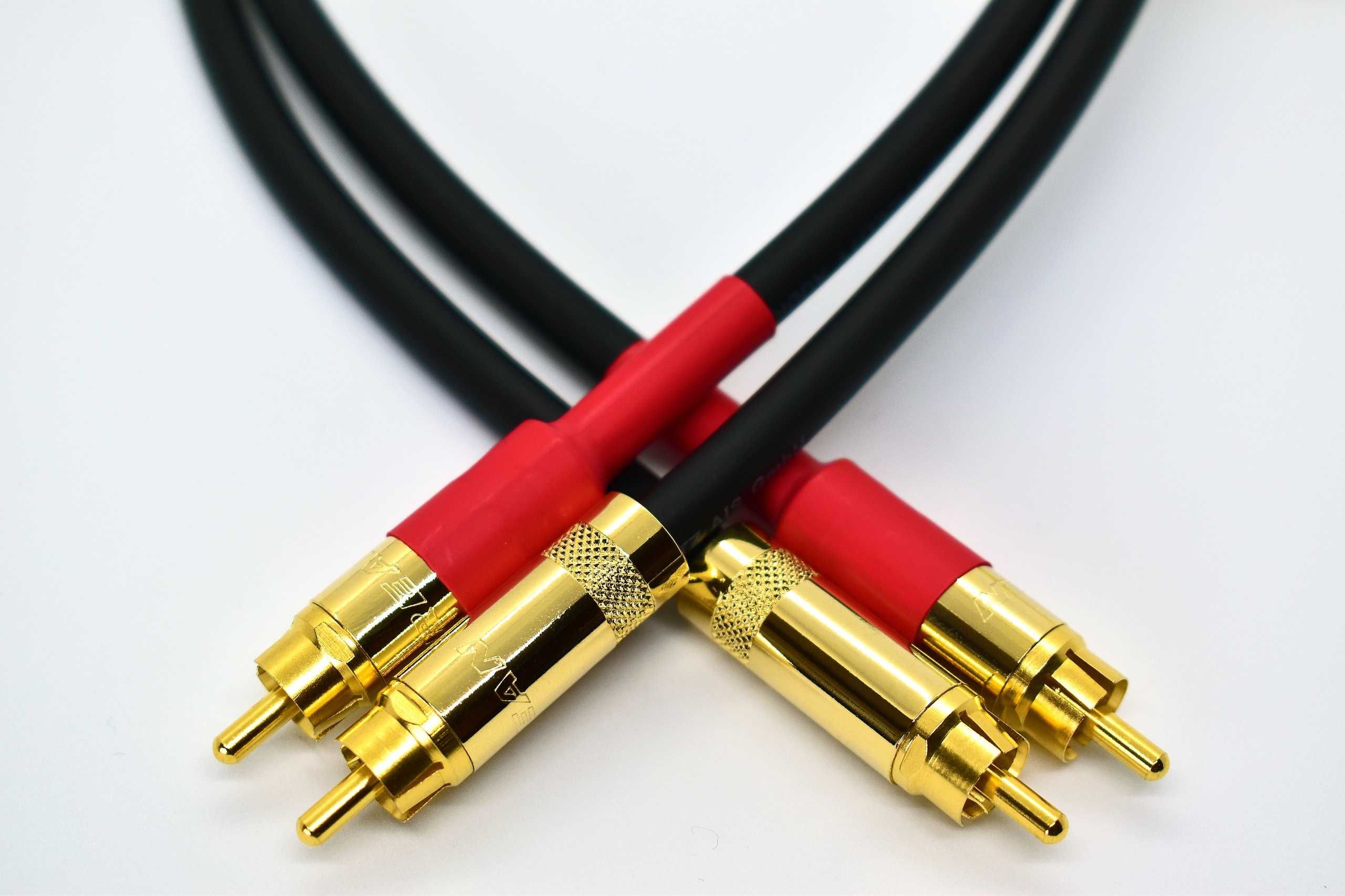 Interkonekt Klotz AC110 Neutrik-Rean audio kabel RCA Chinch 2 x 200cm