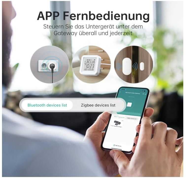Bramka Zigbee 3.0, Bluetooth 5.0, WiFi MIUCDA