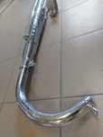 Kpl wydech wsk 175 Kobuz chrom rura tlumik kolanko obejmy pl