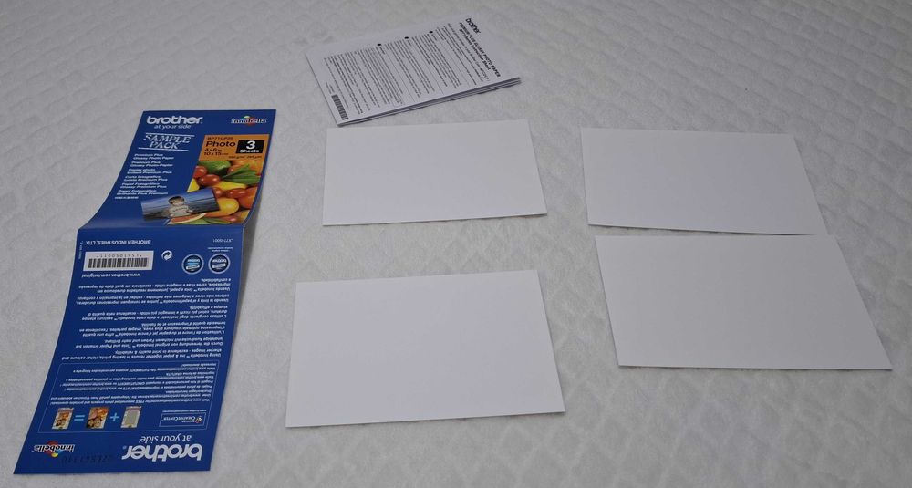 Papier fotograficzny Brother, 10x15cm, 260g, Glossy Photo, 4szt