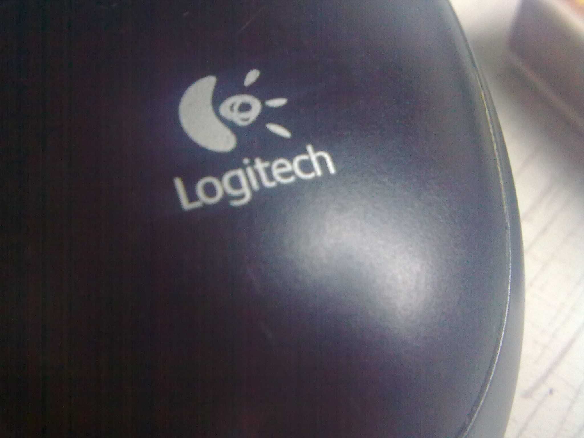 Мышка Logitech в нормальном рабочем состоянии