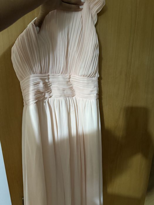 Vendo vestido cerimonia rosa bebe