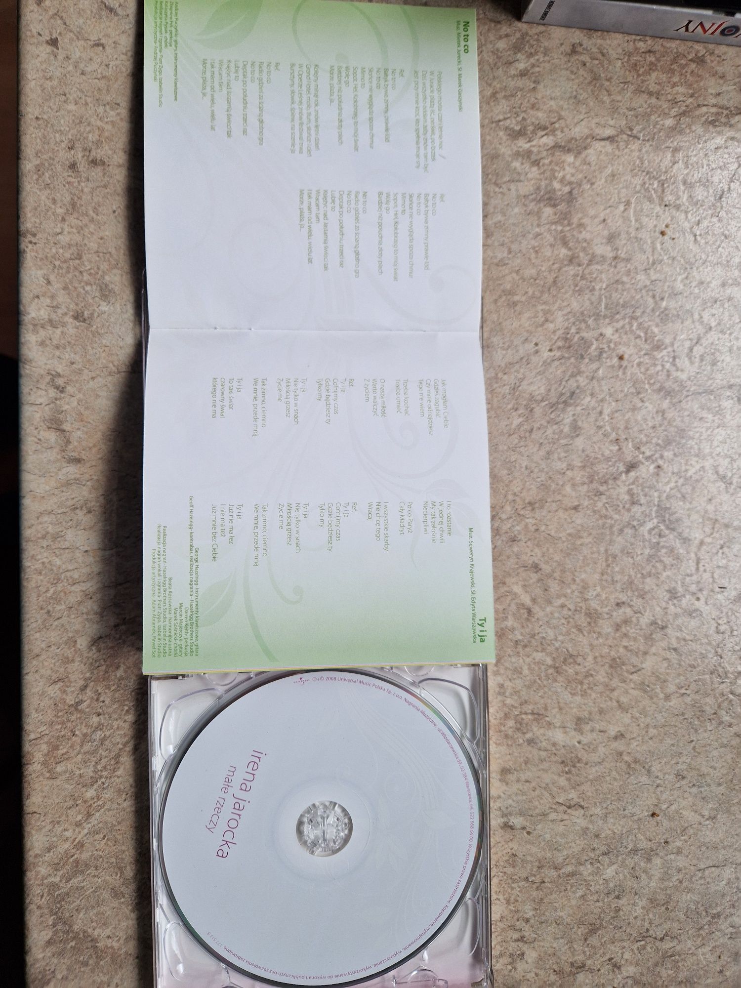 CD Irena Jarocka - "Małe rzeczy "