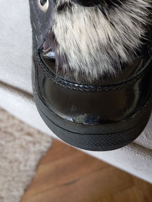 Wodoodporne buciki z futerkiem r. 26