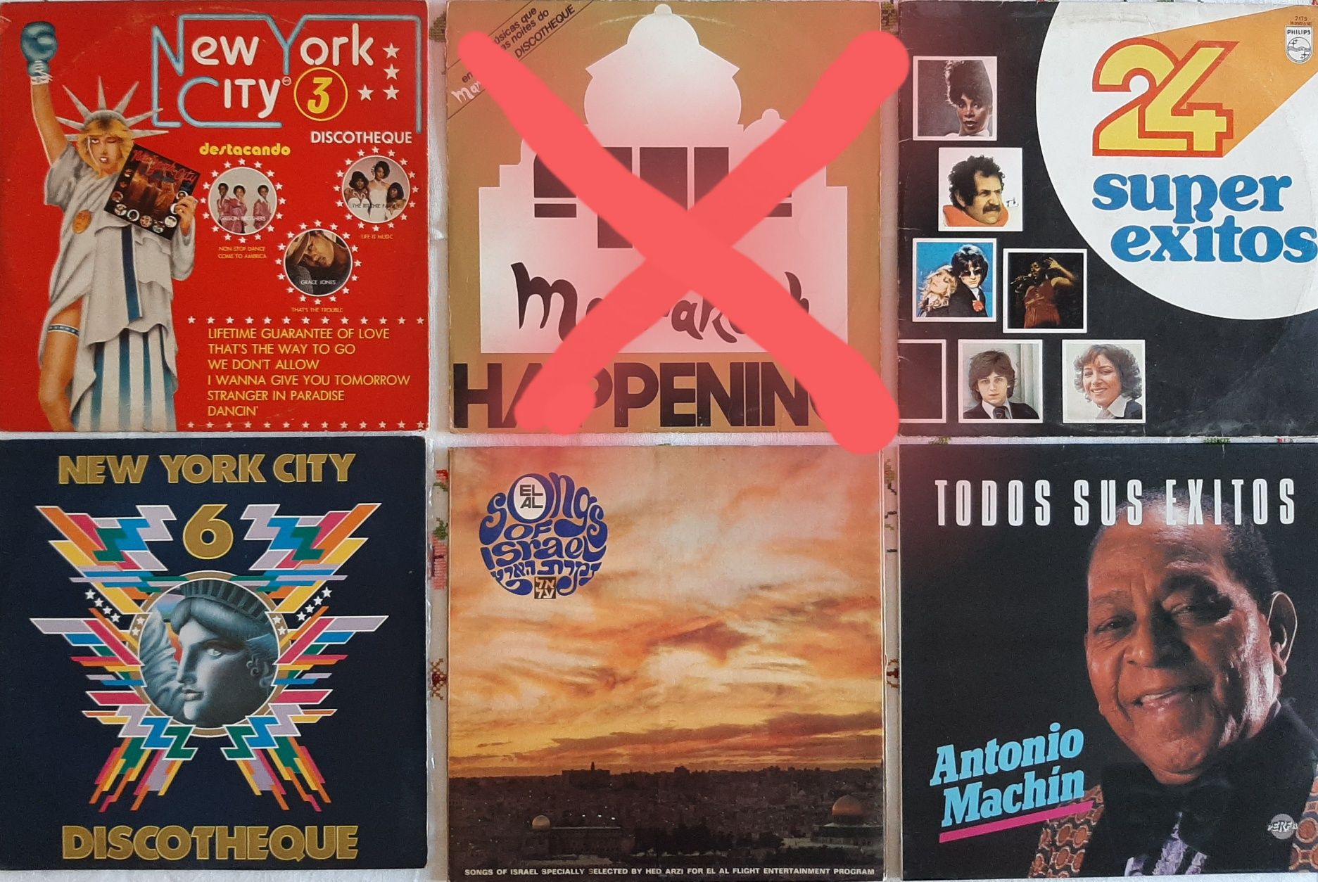 5 LPs de música intervenção e internacional lote de raros discos vinil