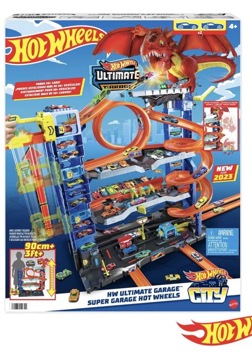 Pista Hot wheels ultimate garage do dragāo