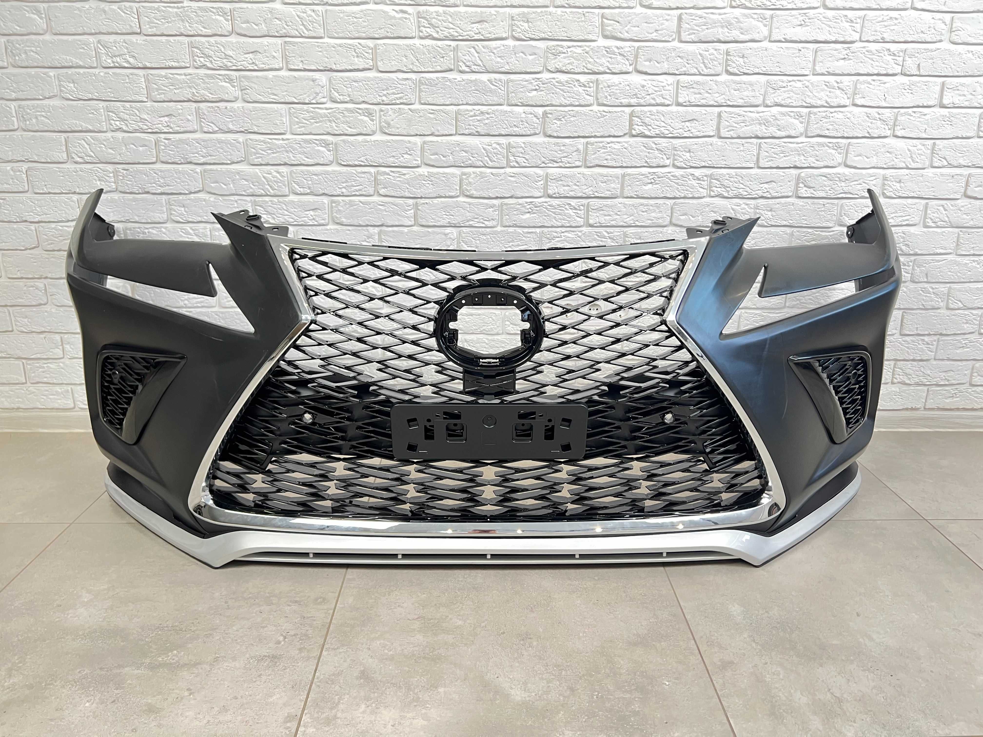 Бампер F-Sport рестайлинг 2018+ Lexus NX лексус нх рест и дорест спорт