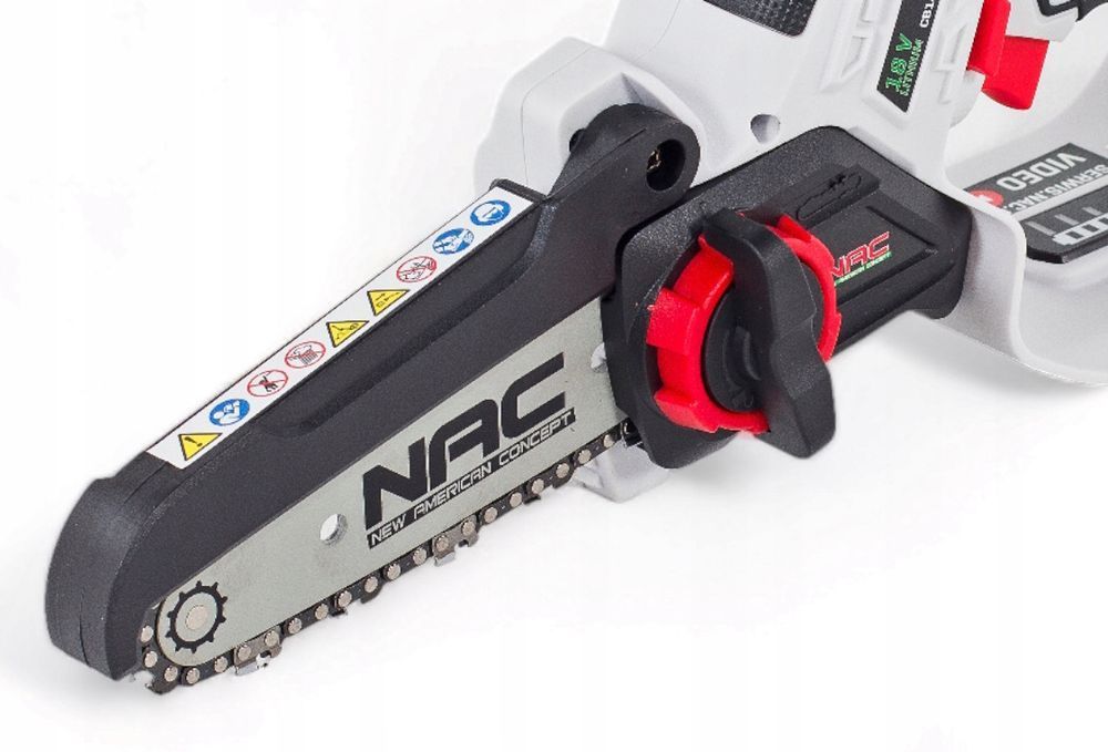 Piła Do Gałęzi Pilarka Akumulatorowa 18V 2,0Ah 15Cm Gałęziówka Nac