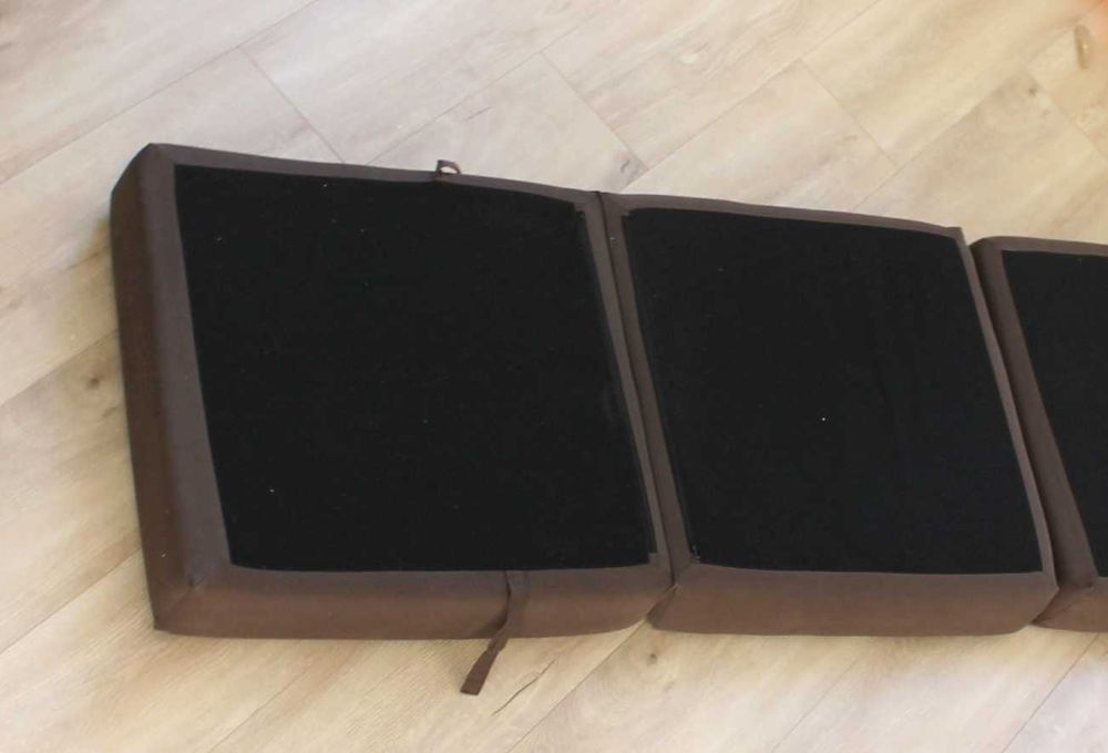 Pufa Siedzisko Taboret tapicerowany Łóżko Materac rozkładany, 200 x 65