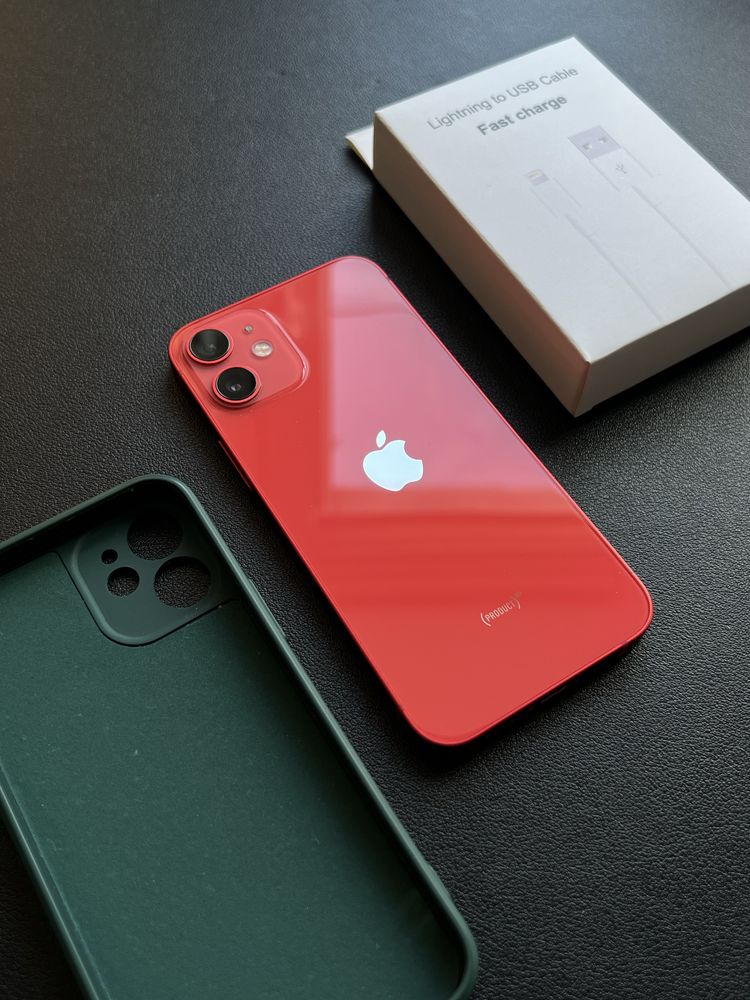 iPhone 12 mini, 64gb, Red (Neverlock) Айфон 12 мини акб 87%