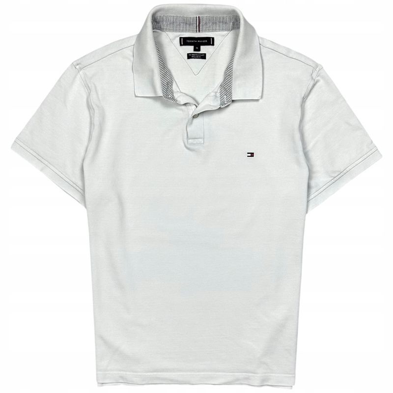 Tommy Hilfiger Koszulka Polo Męska Regular Fit Haftowane Logo r. XL