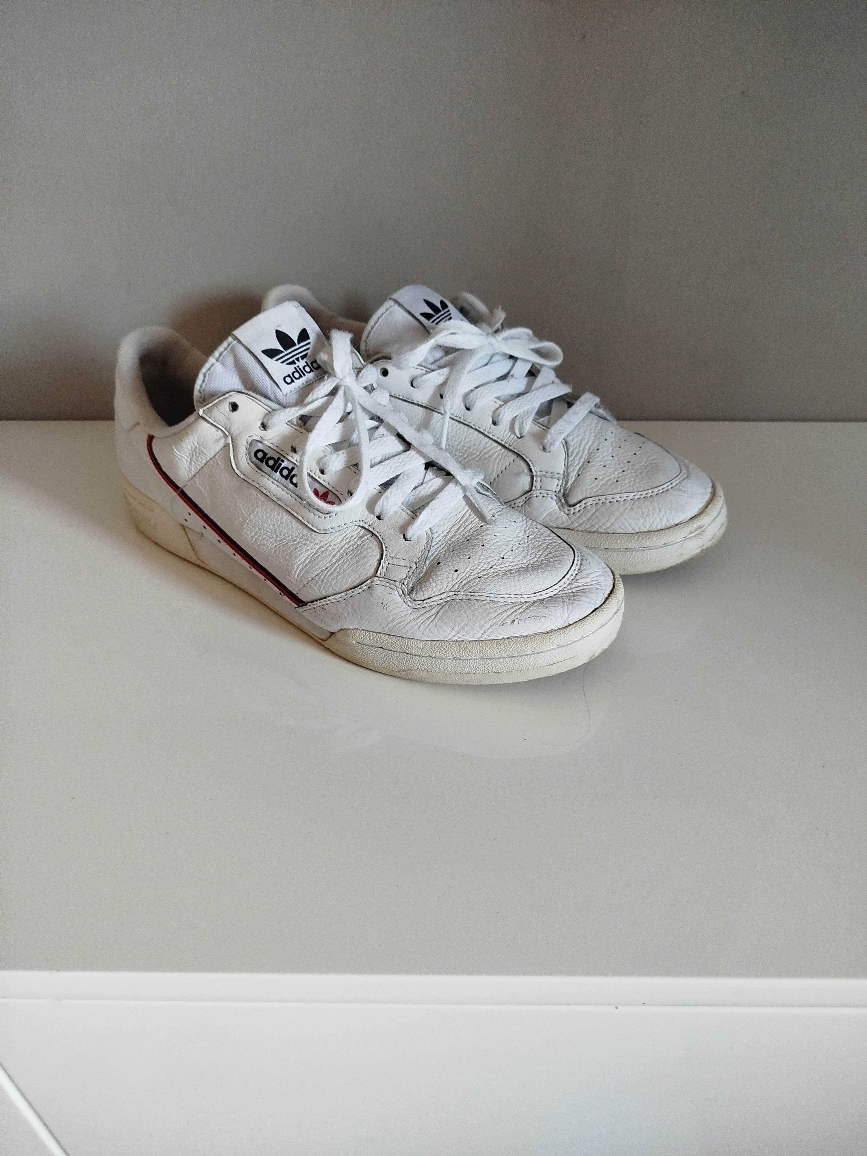 Adidas Męskie Continental 80 Białe buty codzienne Sneakersy