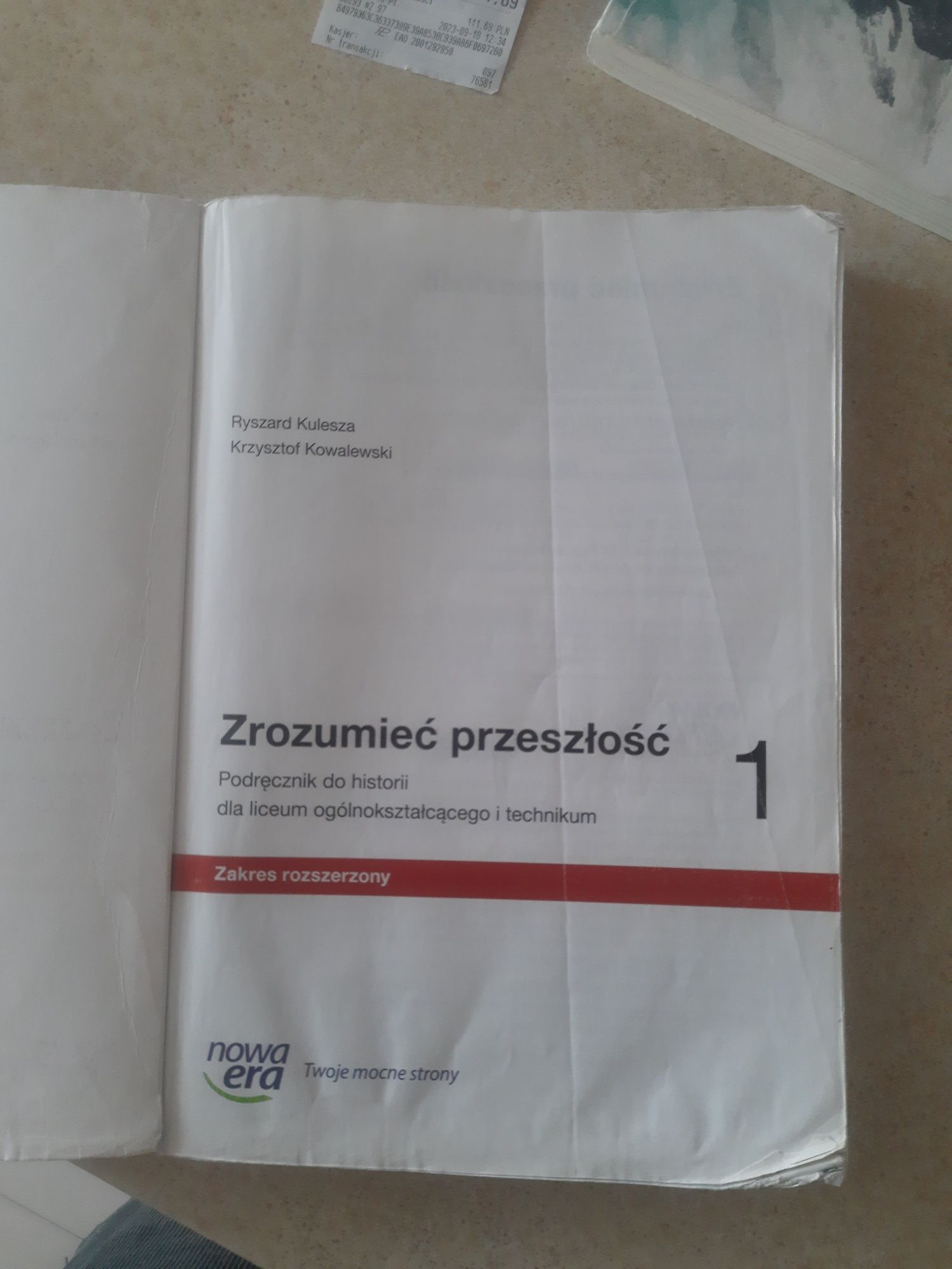 Zrozumieć przeszłość 1 zakres rozsz