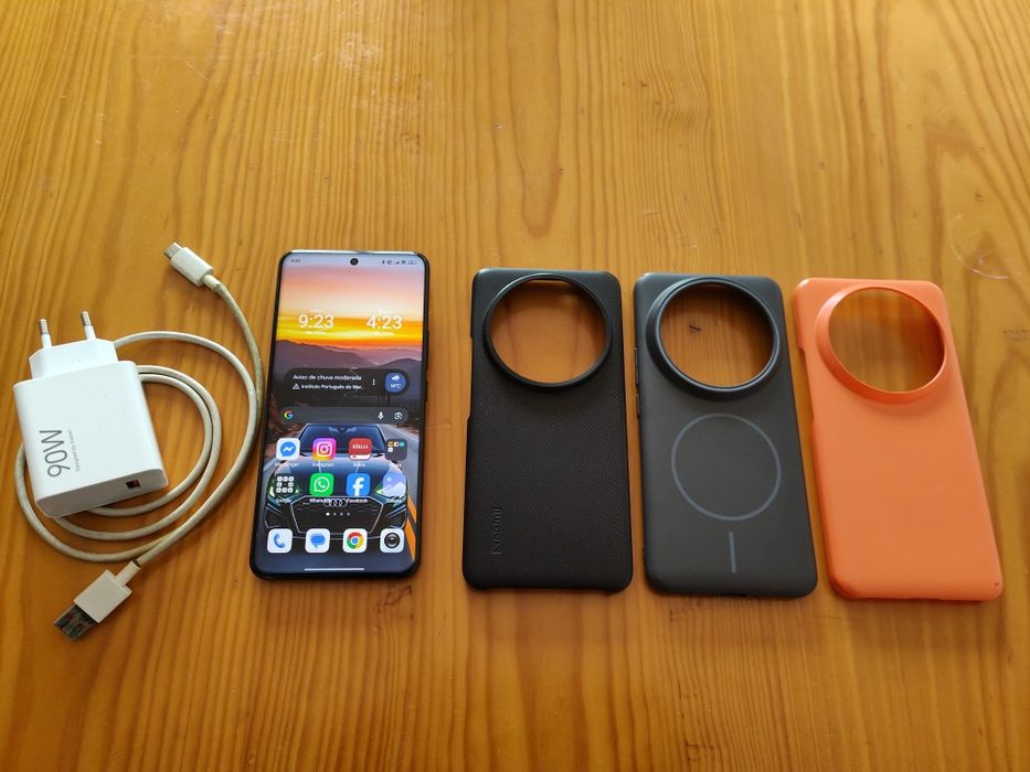 Xiaomi 14 ultra, com carregador original 3 capas e fatura