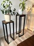 Stojak na kwiaty loft industrial
