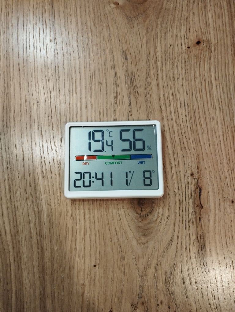 Nowy miernik temperatury i wilgotności