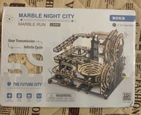 Деревʼяний 3D-конструктор Robotime ROKR Marble Run Night City