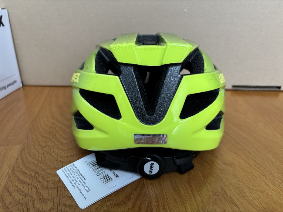 Kask rowerowy UVEX I-vo (52-57 cm) rhino - neon yellow