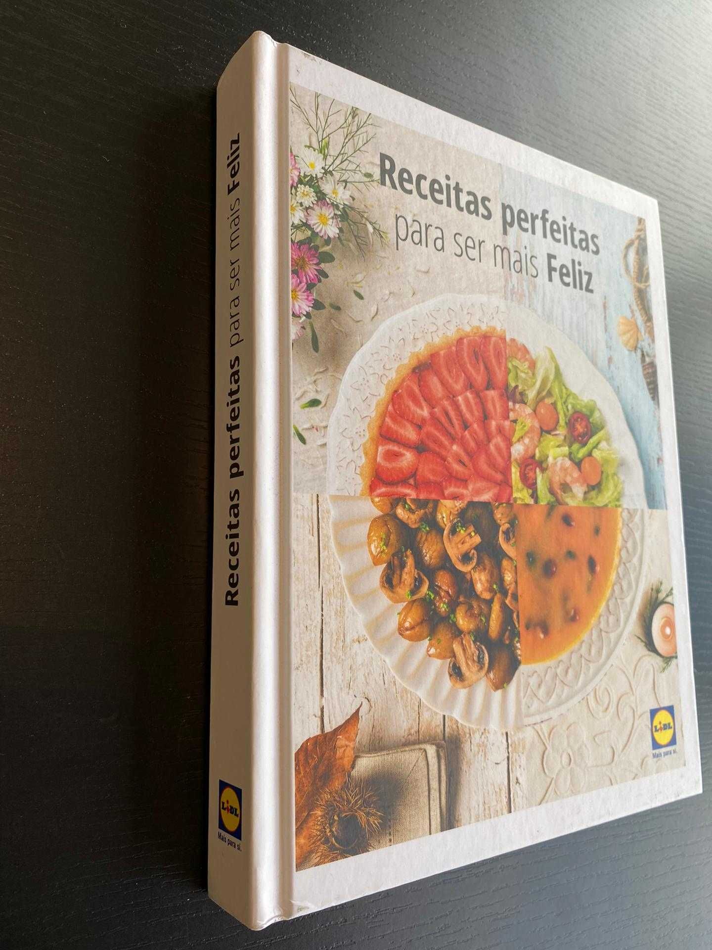 Livro de Receitas "Receitas perfeitas para ser feliz"