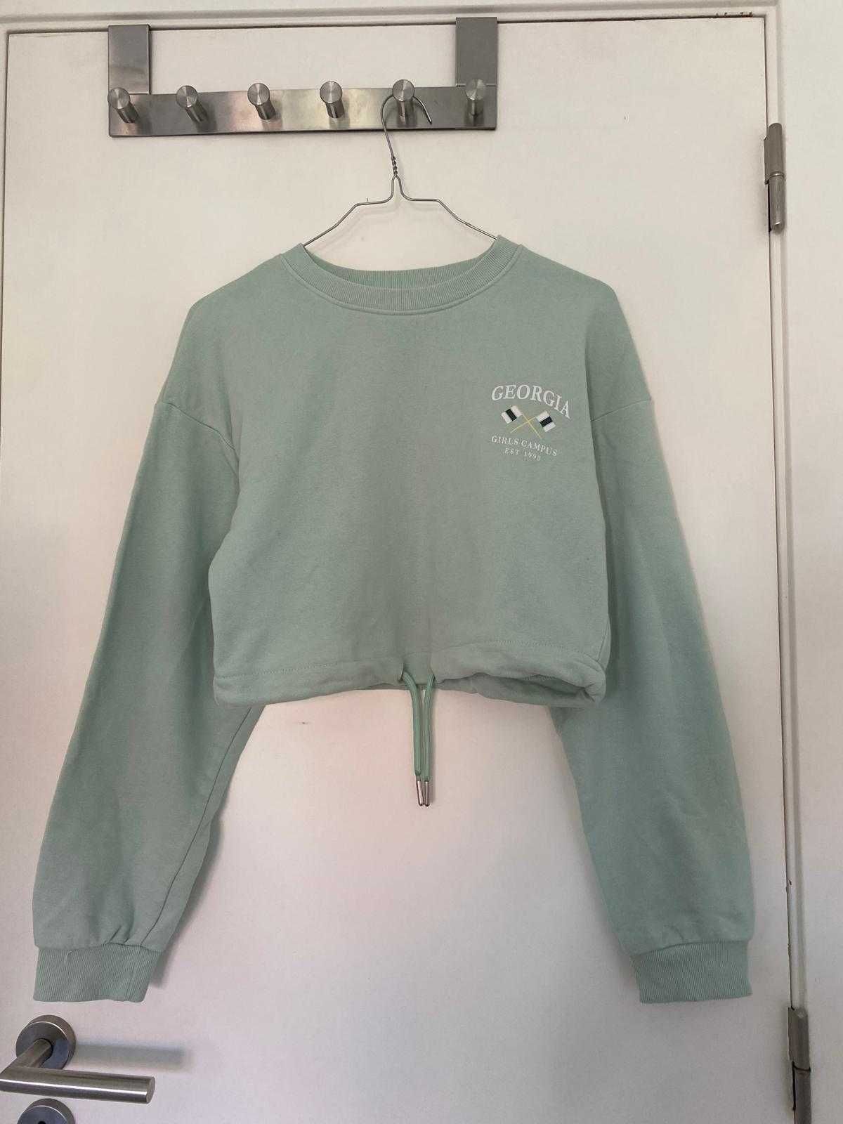 Camisola verde Bershka