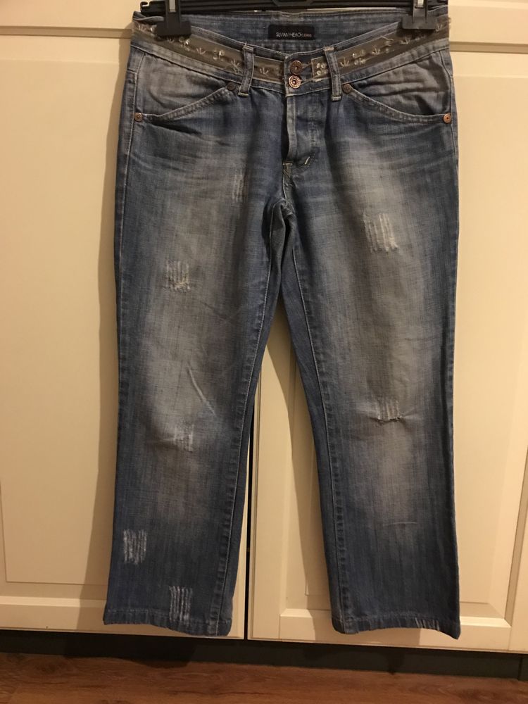 Spodnie jeansowe L