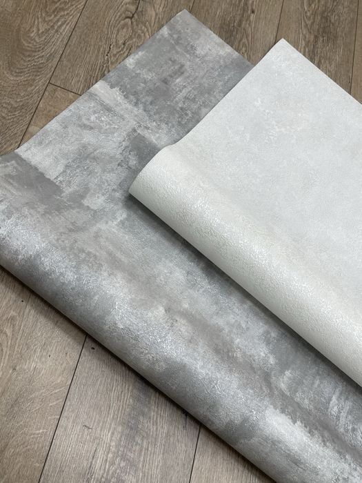 Шпалери/обої. Метрові. Білий , Сірий відтінок! Новинка.