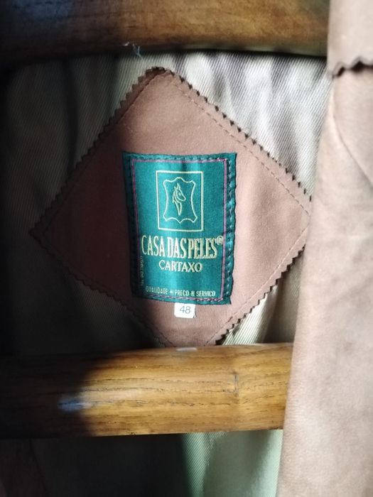 Casaco de couro - casa das peles