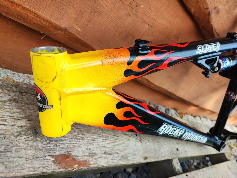 Rama rowerowa full Rocky Mountain Slayer alu 26" Easton Retro MTB Fox