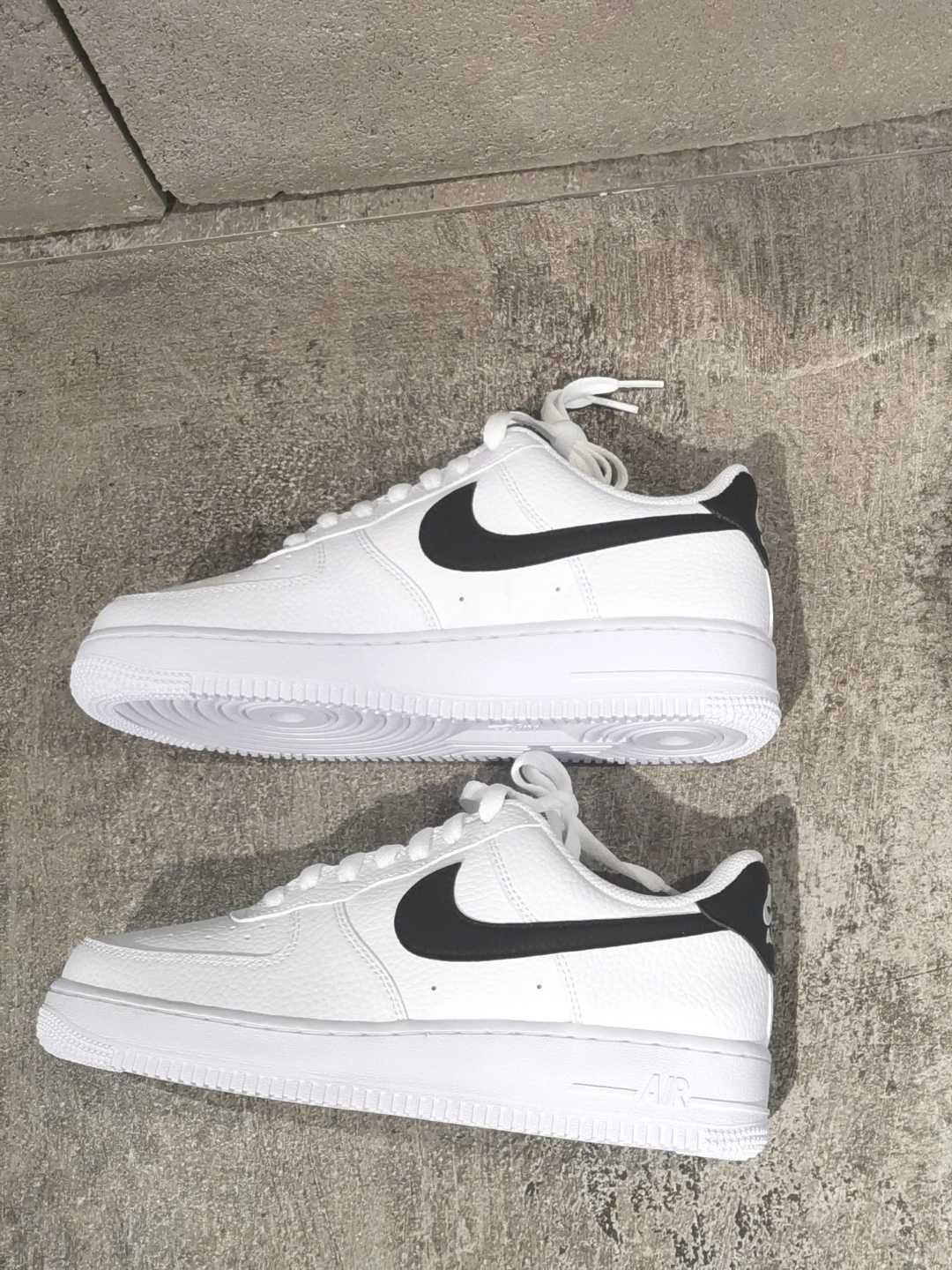 White Black\Air F1\Nike\nowy UnisexTrampki.44